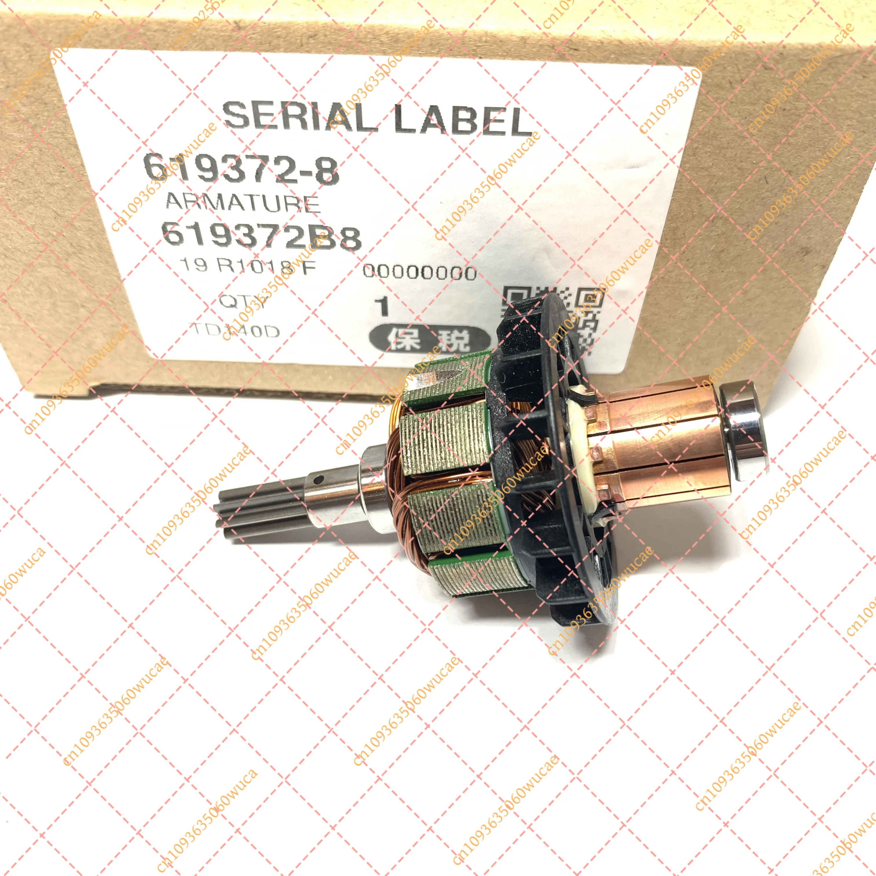 Rotor Armature Motor 619372-8 619247-1 619172-6 for MAKITA DTD140 DTD146 TD140D BTD142 BTD146 BTD146Z BTD140Z BTD140SFE BTD140RF
Rotor Armature Motor 619372-8 619247-1 619172-6 for MAKITA DTD140 DTD146 TD140D BTD142 BTD146 BTD146Z BTD140Z BTD140SFE BTD140RF