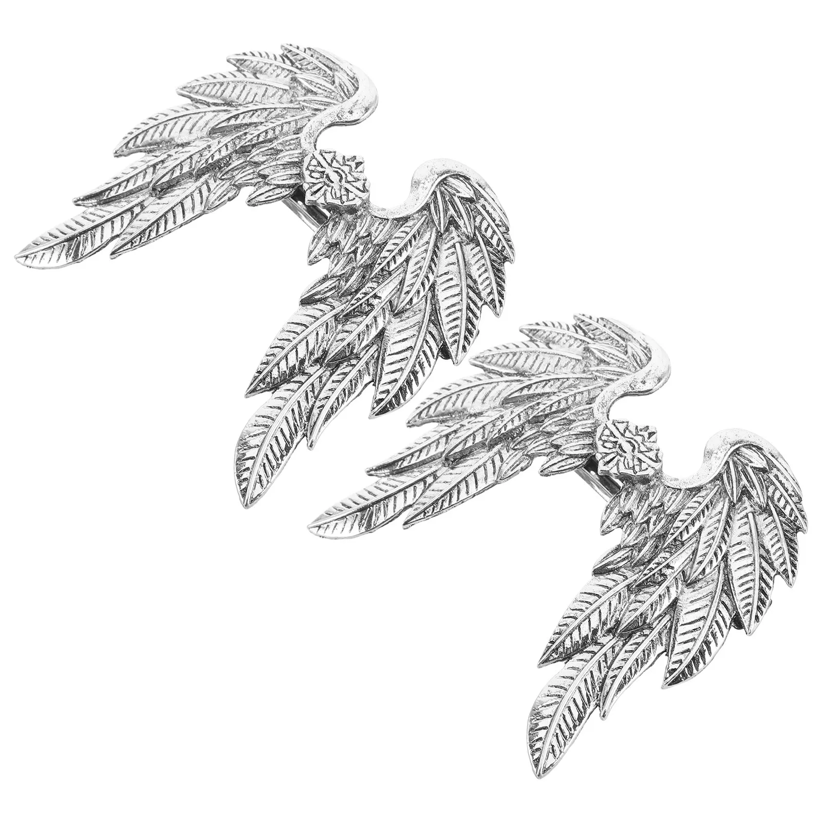 2Pcs Wing Hair Clip Viking Style Metal French Barrette Decorative Gothic Hair Accessories for Halloween Braid Hairstyle Medieval
2Pcs Wing Hair Clip Viking Style Metal French Barrette Decorative Gothic Hair Accessories for Halloween Braid Hairstyle Medieval