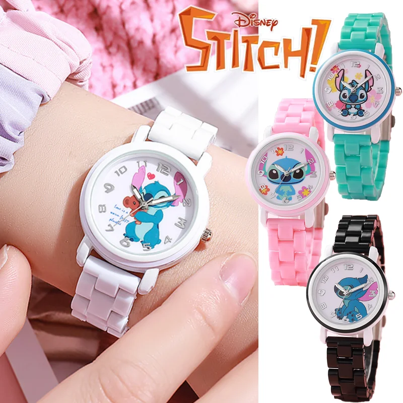 4 Styles Disney Stitch Women's Watches Cute Children's Student Boys and Girls Cartoon Watch Anime Accessories Kids Gifts
4 Styles Disney Stitch Women's Watches Cute Children's Student Boys and Girls Cartoon Watch Anime Accessories Kids Gifts