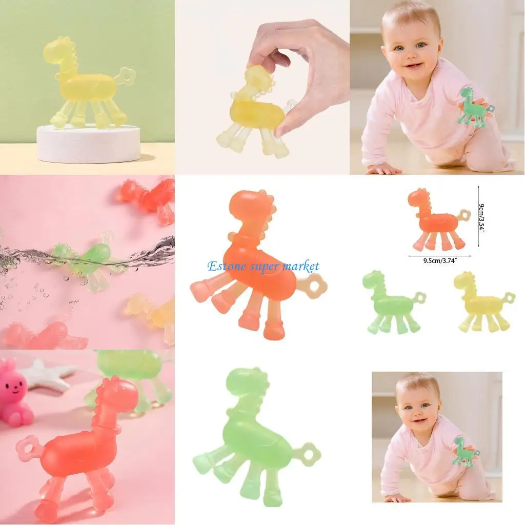 090B Baby Teether Toy Nursing Teething Toy Educational Sensory Toy Newborn Molar Chew Toy Silicone Horse Soothing Teether
090B Baby Teether Toy Nursing Teething Toy Educational Sensory Toy Newborn Molar Chew Toy Silicone Horse Soothing Teether