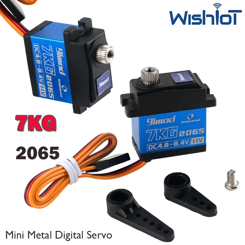 7kg Metal Gear 2065 Mini Digital Servo Motor Differential Shift Micro Servos DIY Parts Compatible with TRX-4/TRX-6 Cars Models
7kg Metal Gear 2065 Mini Digital Servo Motor Differential Shift Micro Servos DIY Parts Compatible with TRX-4/TRX-6 Cars Models