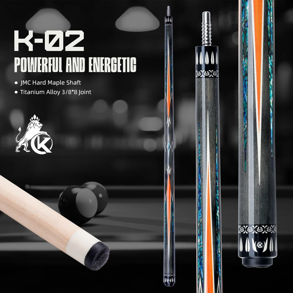 KONLLEN Maple Pool Cue Low Deflection Profession Ultra-smooth Billiard Pool Sticks with 12mm tip
KONLLEN Maple Pool Cue Low Deflection Profession Ultra-smooth Billiard Pool Sticks with 12mm tip