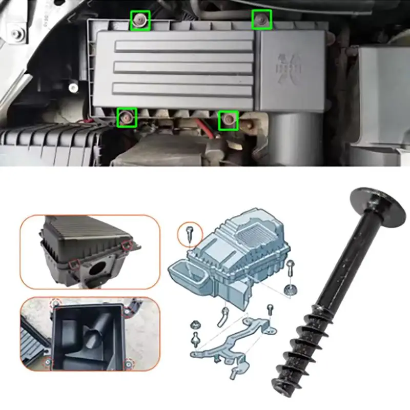 (BBQ4)10/20PCS OE# WHT002087 WHT000669 Air Filter Box Fastener Screws Fit For Car Air Filter Housing Bolts
(BBQ4)10/20PCS OE# WHT002087 WHT000669 Air Filter Box Fastener Screws Fit For Car Air Filter Housing Bolts