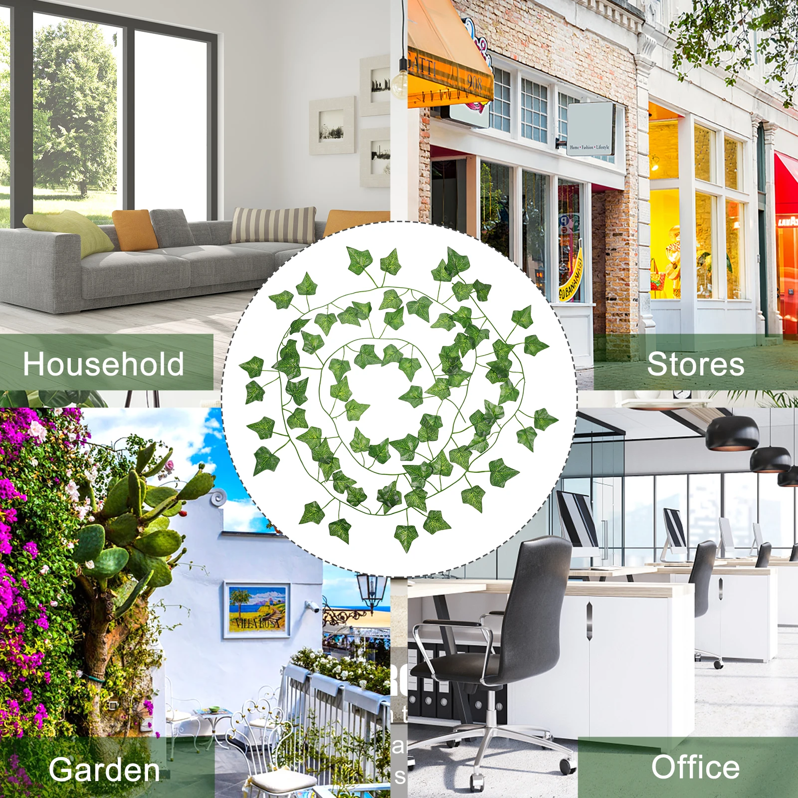 12Pcs Fake Plant Vines Artificial Vines Simulation Rattan Hanging Decor for Home Garden Wall Living Room Bedroom Decoration
12Pcs Fake Plant Vines Artificial Vines Simulation Rattan Hanging Decor for Home Garden Wall Living Room Bedroom Decoration