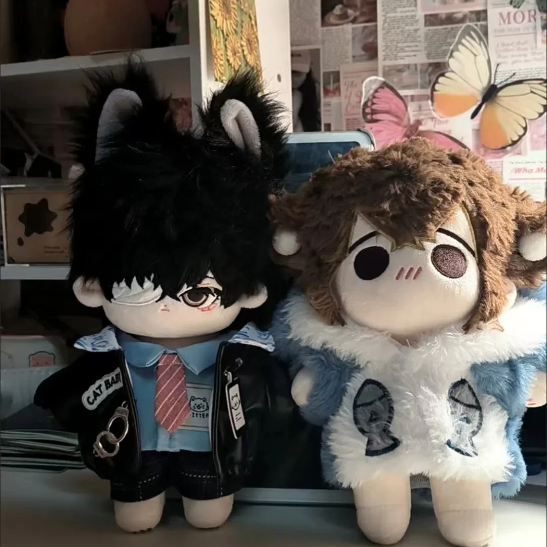 20 см Bungo Stray Dogs Twin Dark Dazai Osamu, красивый мальчик, плюшевая кукла, хлопковые игрушки, платье, косплей для детей
20 см Bungo Stray Dogs Twin Dark Dazai Osamu, красивый мальчик, плюшевая кукла, хлопковые игрушки, платье, косплей для детей
