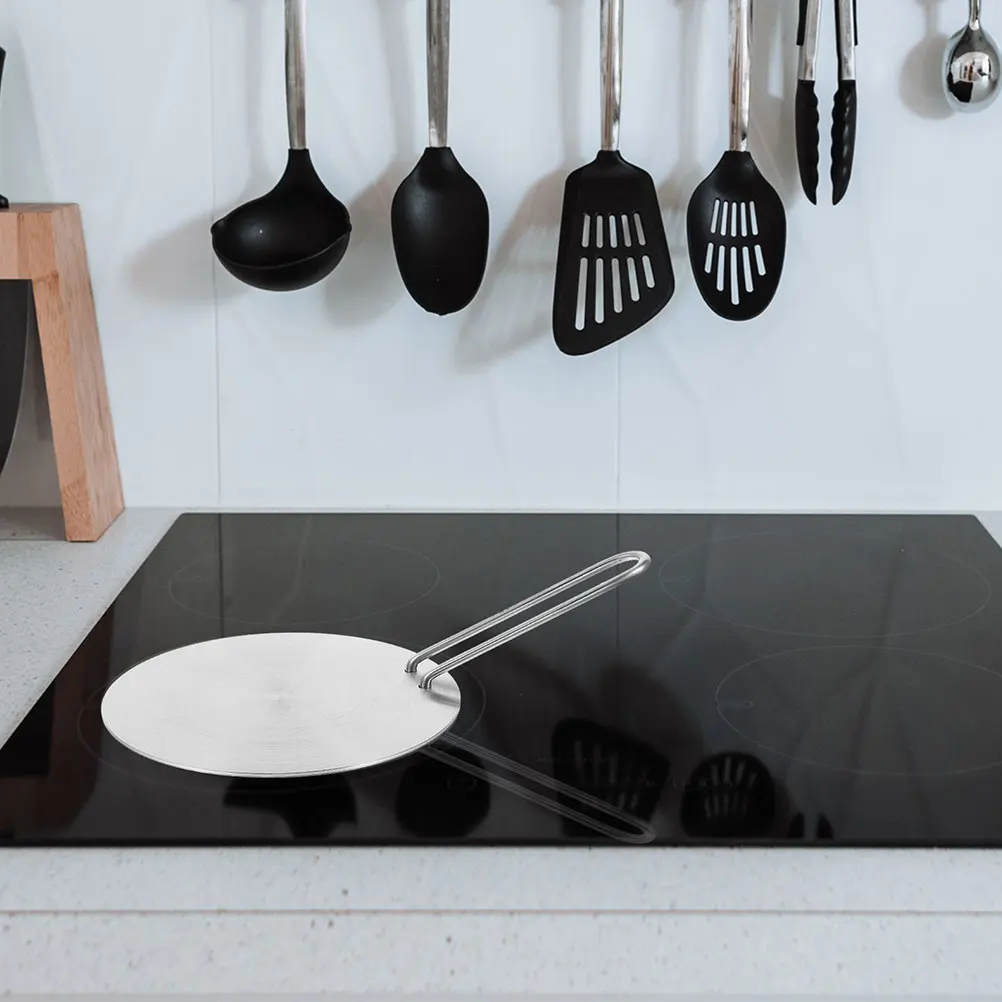 Stainless Steel Thermal Guide Plate Kitchen Accessories Removable H Induction Cooker Adapter Even Heat Distribution Practical
Stainless Steel Thermal Guide Plate Kitchen Accessories Removable H Induction Cooker Adapter Even Heat Distribution Practical