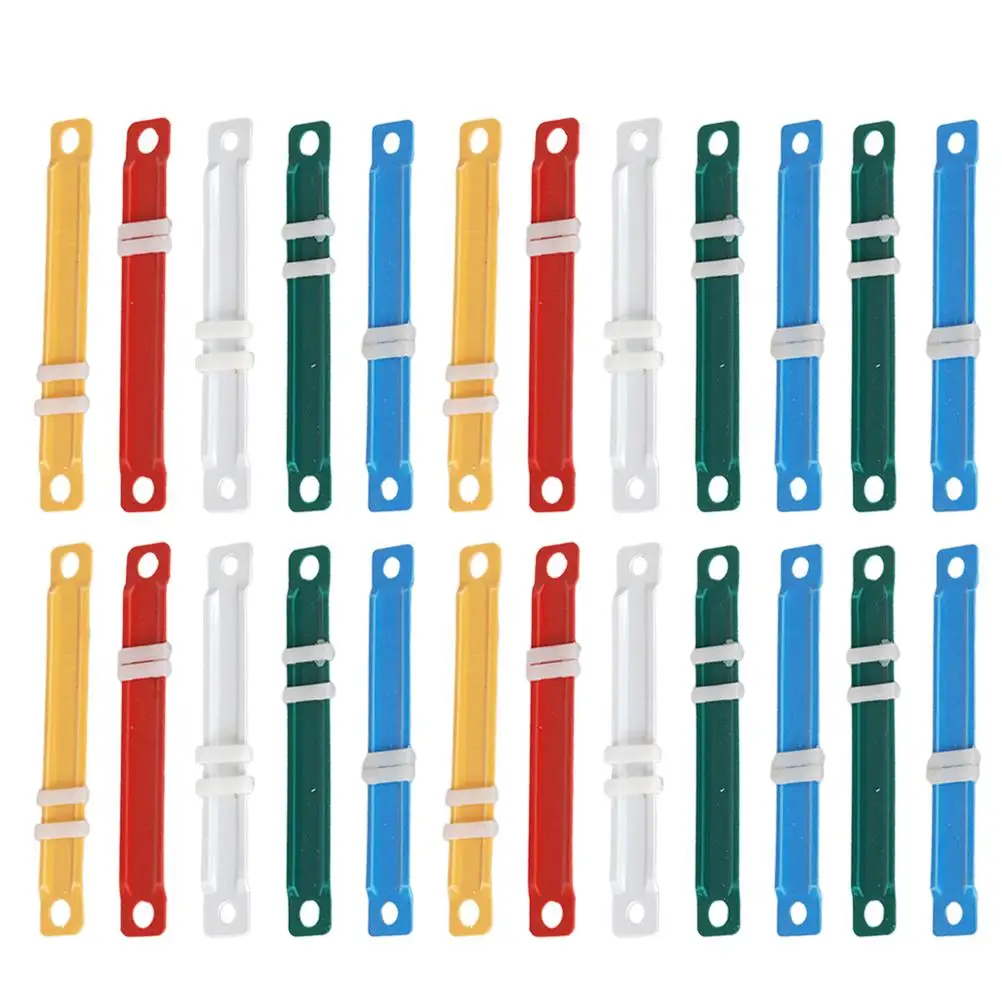 100 pcs Plastic Binding Clips Waterproof Stationery Supplies Looseleaf Paper Fasteners File Folders Document Organizer
100 pcs Plastic Binding Clips Waterproof Stationery Supplies Looseleaf Paper Fasteners File Folders Document Organizer