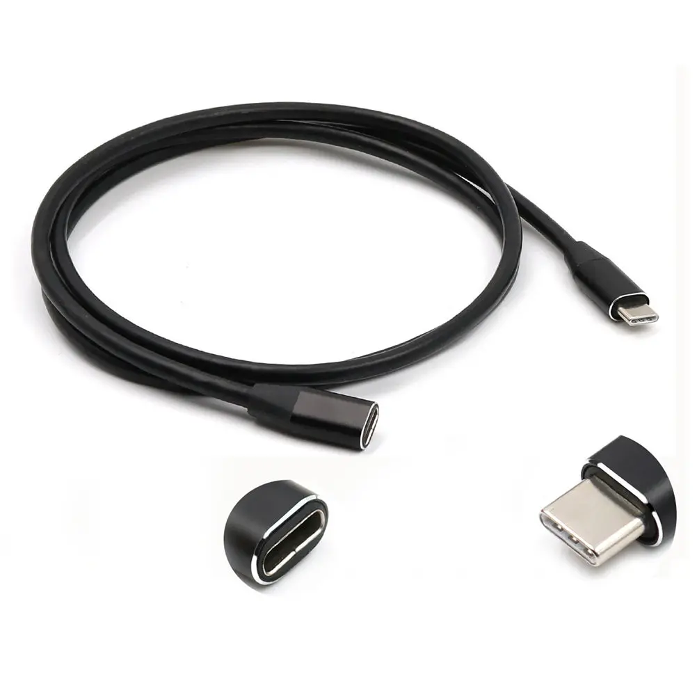 1Pcs Type-C Extension Cable USB 3.1 Male to Female Extender Cord 1 Meter Fast Data Transfer Reversible Connector for USB-C
1Pcs Type-C Extension Cable USB 3.1 Male to Female Extender Cord 1 Meter Fast Data Transfer Reversible Connector for USB-C