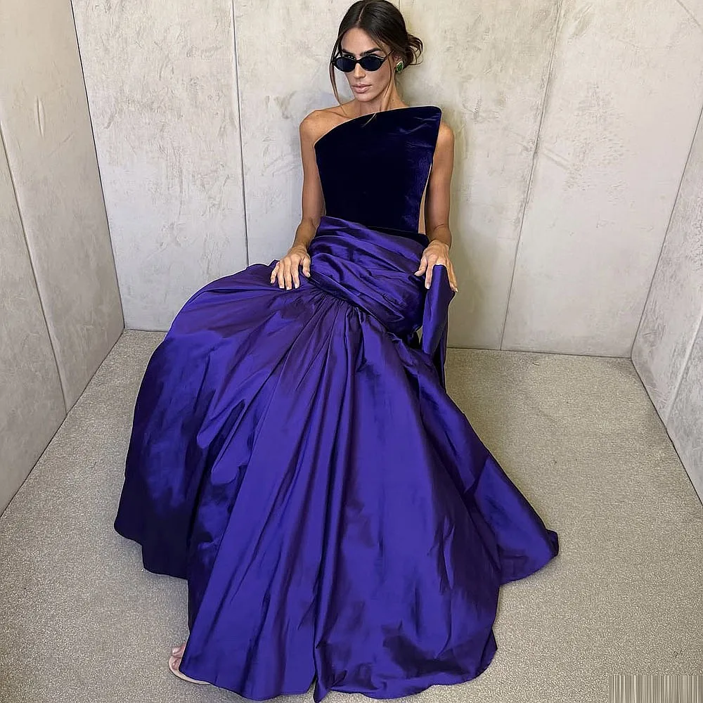 Purple Sexy Prom Dresses Strapless Cutaway Sides Wedding Reception Dress Formal African Women Evening Party Dress
Purple Sexy Prom Dresses Strapless Cutaway Sides Wedding Reception Dress Formal African Women Evening Party Dress