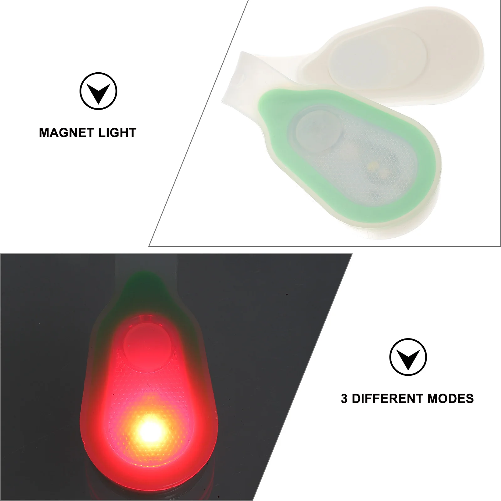 2pcs LED Magnet Light Clip on Flashlight for Walking Sports Night Safely Light Jogging Cycling Hiking Camping Dog
2pcs LED Magnet Light Clip on Flashlight for Walking Sports Night Safely Light Jogging Cycling Hiking Camping Dog