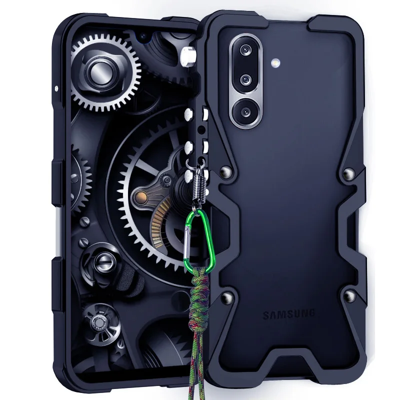 Luxury Armor Metal Aluminum Phone Cases Bumper For Samsung Gaxay C55 F56 F55 F36 Cover Mechanical Purely Handmade Skull Case
Luxury Armor Metal Aluminum Phone Cases Bumper For Samsung Gaxay C55 F56 F55 F36 Cover Mechanical Purely Handmade Skull Case