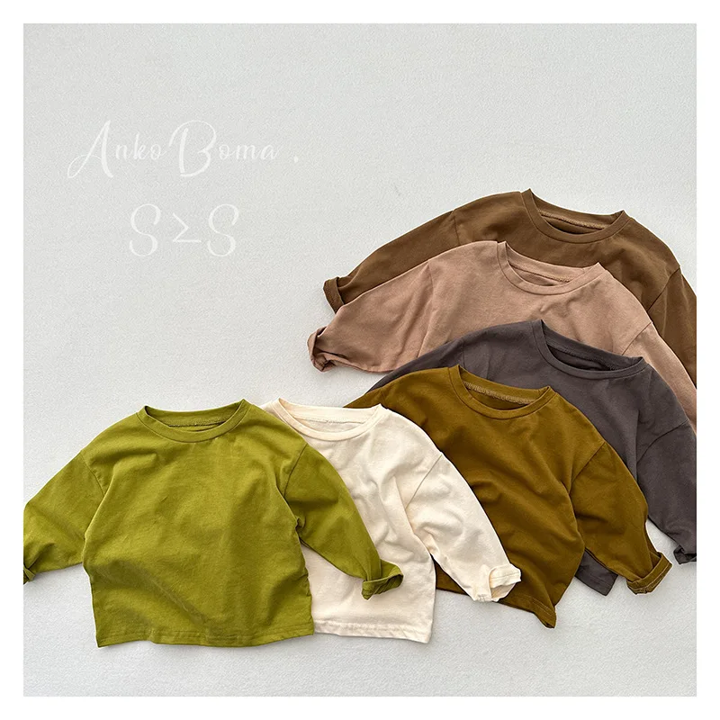 Футболка с длинными рукавами и базовым слоем, мягкая, удобная, модная, универсальная, весенне-осенняя, однотонная для мальчиков и девочек
Футболка с длинными рукавами и базовым слоем, мягкая, удобная, модная, универсальная, весенне-осенняя, однотонная для мальчиков и девочек