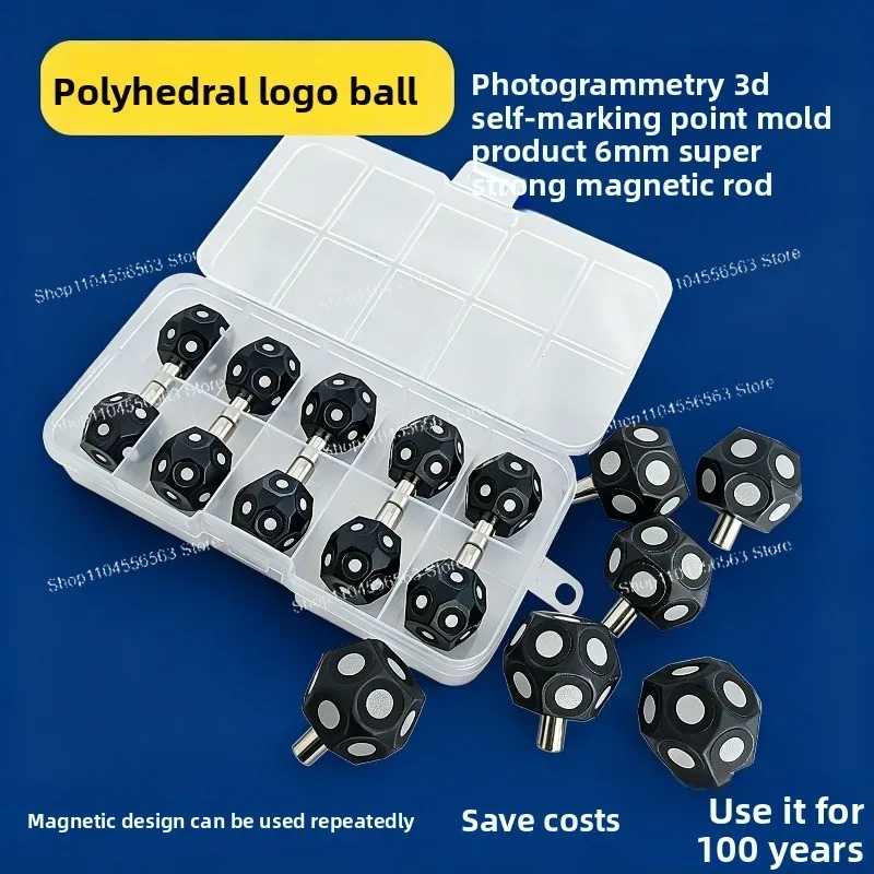 Handheld High Reflective Markers Target Points for Spherical Multi sided Shapes 3D Scanning
Handheld High Reflective Markers Target Points for Spherical Multi sided Shapes 3D Scanning