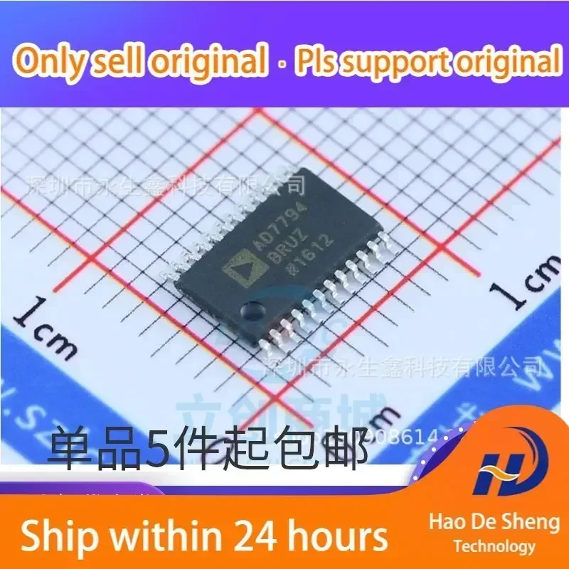 1PCS AD7794BRU AD7794BRUZ AD7794 TSSOP24 Converter IC New Original In Stock
1PCS AD7794BRU AD7794BRUZ AD7794 TSSOP24 Converter IC New Original In Stock