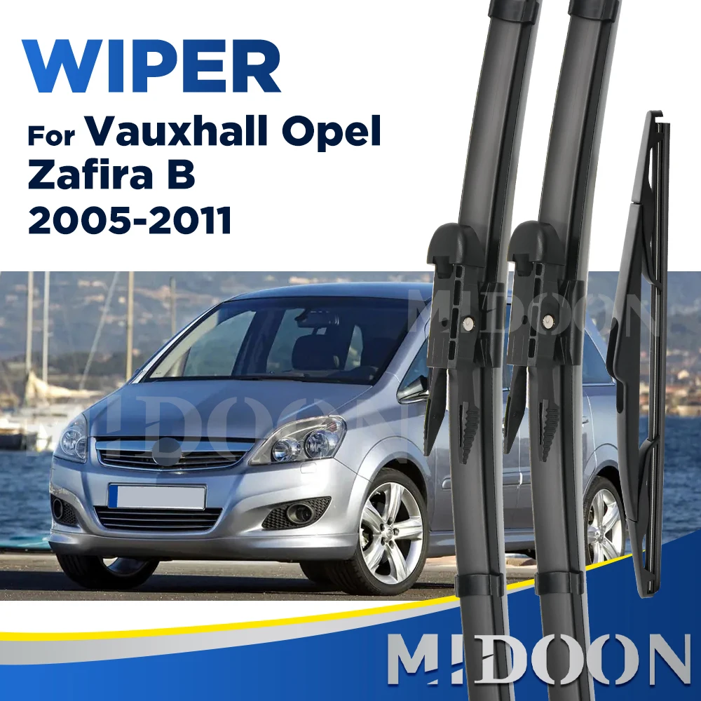 Стеклоочиститель MIDOON для Vauxhall Opel Zafira B 2005-2011 2006 2007 2008, передние и задние щетки стеклоочистителя, щетки для ветрового стекла 28 "22" 14 дюймов
Стеклоочиститель MIDOON для Vauxhall Opel Zafira B 2005-2011 2006 2007 2008, передние и задние щетки стеклоочистителя, щетки для ветрового стекла 28 "22" 14 дюймов