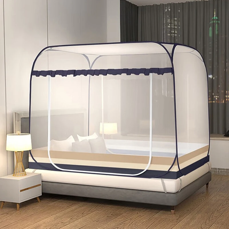 Double-door Full-bottom Mosquito Net Breathable Mesh Mosquito Net No Installation Required Full-bottom Anti-fall Design
Double-door Full-bottom Mosquito Net Breathable Mesh Mosquito Net No Installation Required Full-bottom Anti-fall Design