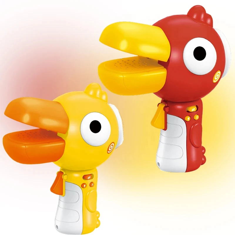 Electric Toucan Loudspeaker Recording Function Voice Changing Device Toys with 3 Different Voice Effects Voice Changer for Kids
Electric Toucan Loudspeaker Recording Function Voice Changing Device Toys with 3 Different Voice Effects Voice Changer for Kids