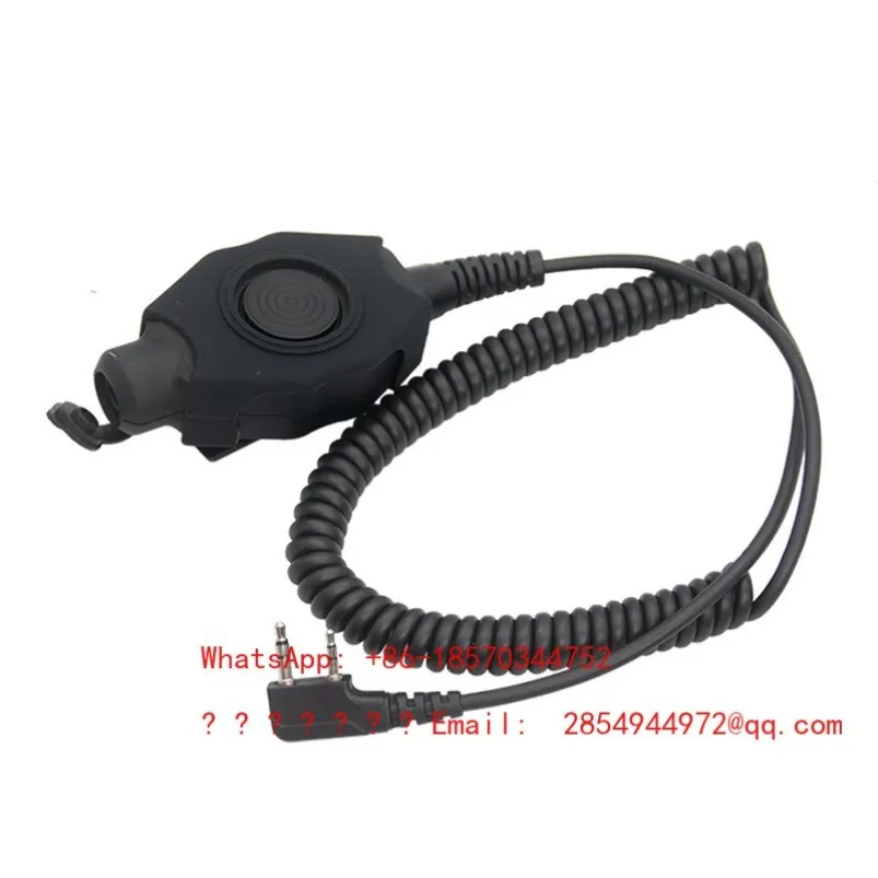 K6/TK11/uv2plus/K61/5RH/UV16 Walkie-talkie Tactical PTT Throat Control Throat Bone Earphones
K6/TK11/uv2plus/K61/5RH/UV16 Walkie-talkie Tactical PTT Throat Control Throat Bone Earphones