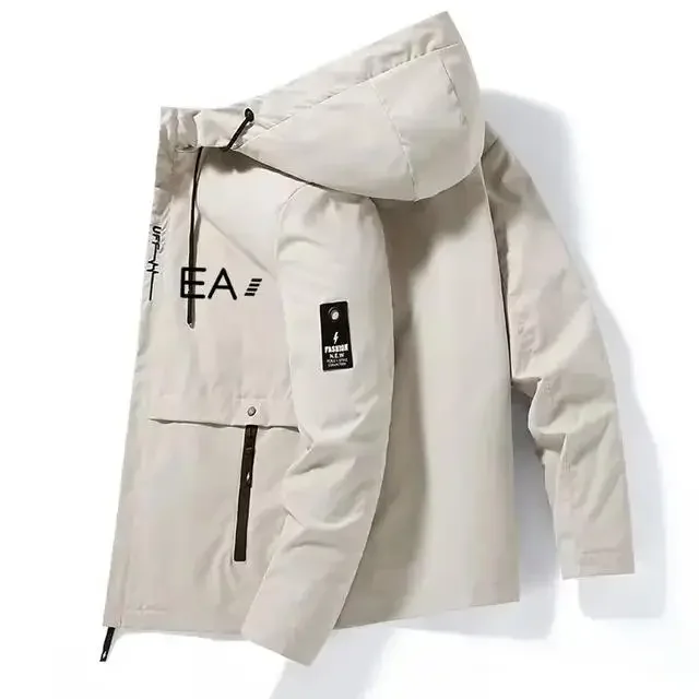 2024 Spring and Autumn solid color zipper hooded tops coat clothing new high quality fashion trend men's high-end jacket
2024 Spring and Autumn solid color zipper hooded tops coat clothing new high quality fashion trend men's high-end jacket