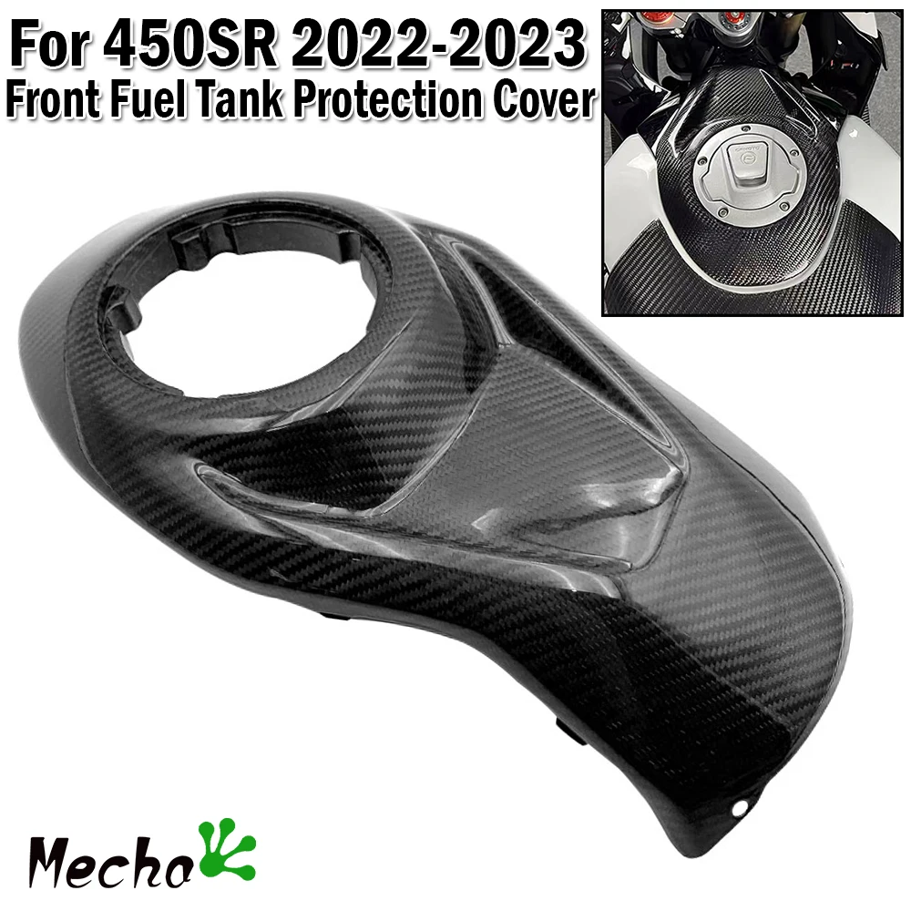 Real Carbon Fiber Motorcycle Accessories Front Fuel Tank Protection Cover Ignition Protector Sempeed For CFMOTO 450SR 2022 2023
Real Carbon Fiber Motorcycle Accessories Front Fuel Tank Protection Cover Ignition Protector Sempeed For CFMOTO 450SR 2022 2023