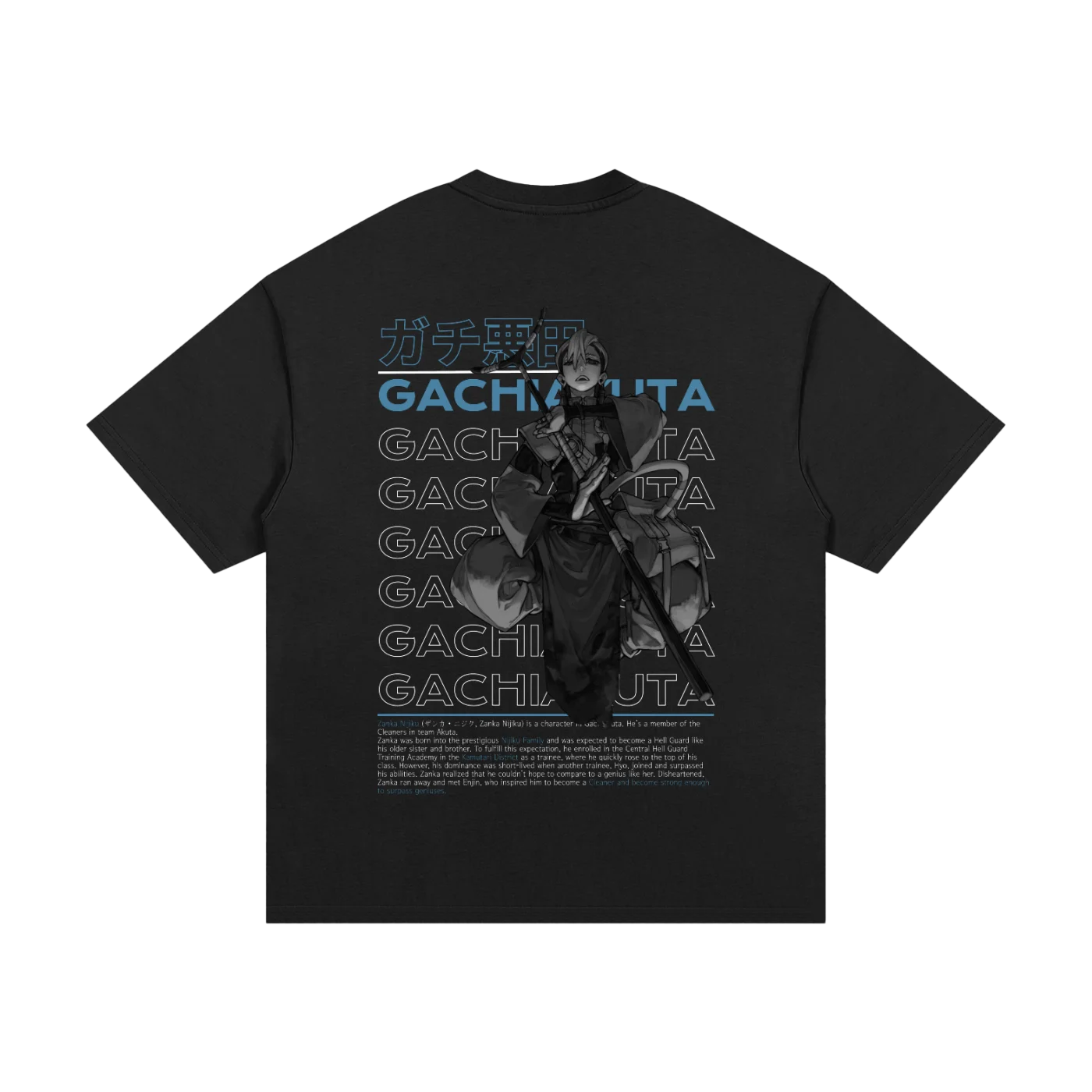 Gachiakuta T-shirt Men Women Cotton Oversized Y2k Tee Rudo Enjin Riyo Zanka Back Print Short Sleeves Street Female Male Clothing
Gachiakuta T-shirt Men Women Cotton Oversized Y2k Tee Rudo Enjin Riyo Zanka Back Print Short Sleeves Street Female Male Clothing