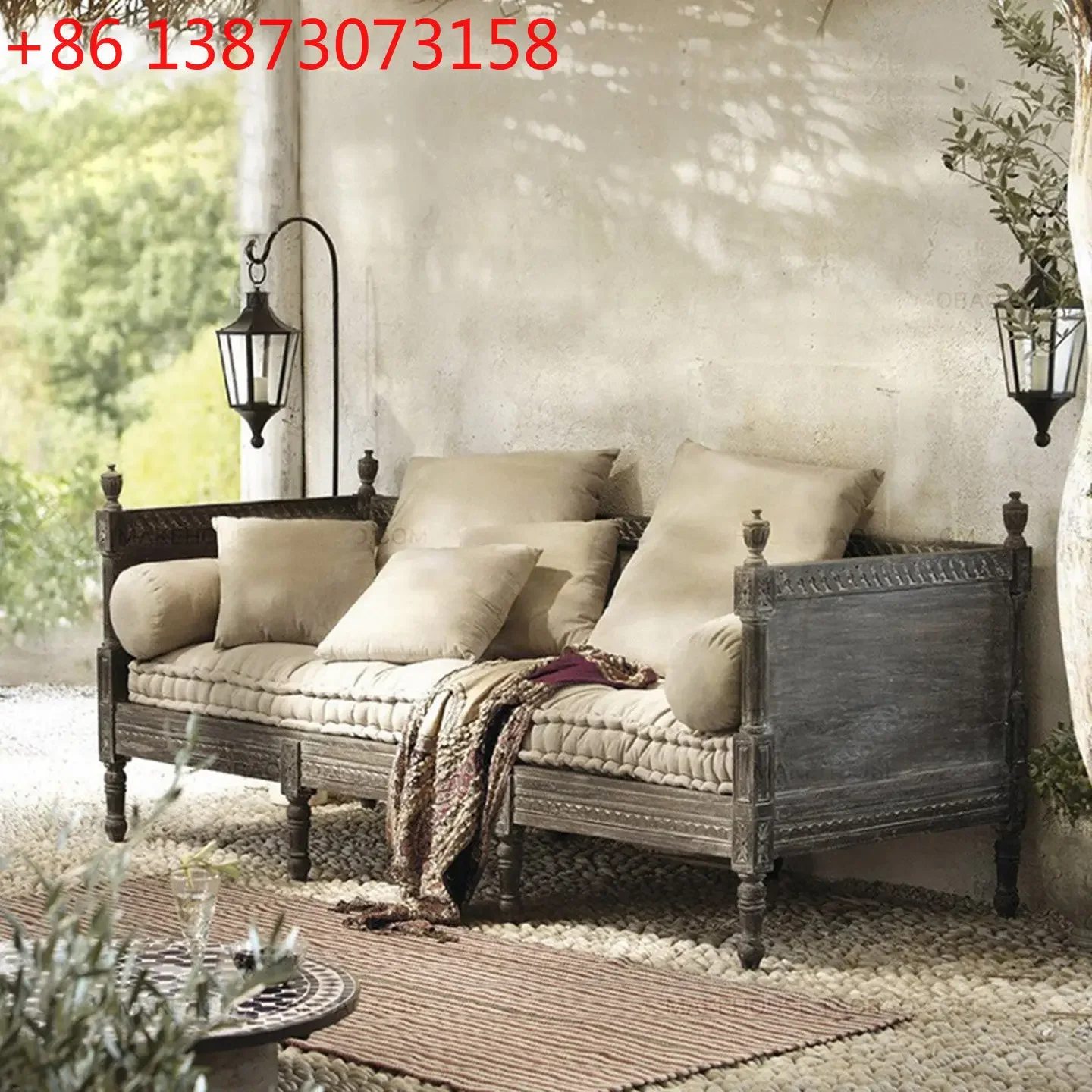 Sofa American country solid wood carving flower living room dual-purpose two-three sofa French retro multi-functional sofa bed
Sofa American country solid wood carving flower living room dual-purpose two-three sofa French retro multi-functional sofa bed