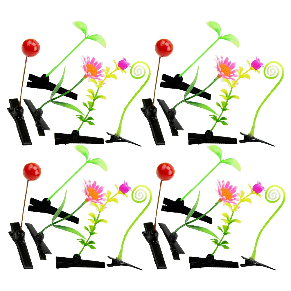 Sprouts Simulation Plant Hair Clip Flower Accessories Green Bean Teeth Mini Clips for Plants Plastic
Sprouts Simulation Plant Hair Clip Flower Accessories Green Bean Teeth Mini Clips for Plants Plastic