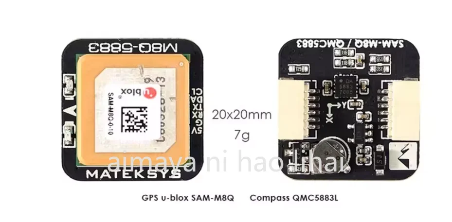 Matek-Módulo De Brújula GPS, Ala Fija, Módulo Gps, M8Q-5883
Matek-Módulo De Brújula GPS, Ala Fija, Módulo Gps, M8Q-5883
