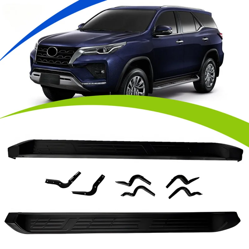 Suitable for Fortuner 2021 + Dual side steps with brackets body kit
Suitable for Fortuner 2021 + Dual side steps with brackets body kit