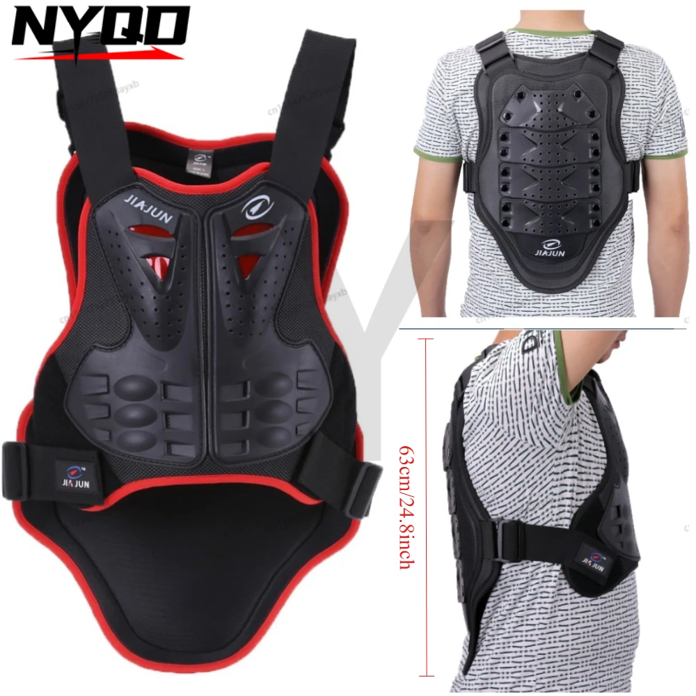 Chest Back Protection Vest Outdoor Driving Motorcycle Dirt Bike Body Armor Protective Gear For Motocross Skiing Skating Adult
Chest Back Protection Vest Outdoor Driving Motorcycle Dirt Bike Body Armor Protective Gear For Motocross Skiing Skating Adult