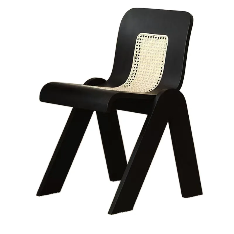Medieval French retro rattan home light luxury solid wood backrest dining chair living room office bedroom designer chair
Medieval French retro rattan home light luxury solid wood backrest dining chair living room office bedroom designer chair
