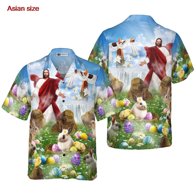Happy Easter Day Graphic Beach Shirts Man Shirt Sleeve Button Down Fashion Festival Gifts Short Sleeve Blouses Kawaii Eggs Tops
Happy Easter Day Graphic Beach Shirts Man Shirt Sleeve Button Down Fashion Festival Gifts Short Sleeve Blouses Kawaii Eggs Tops