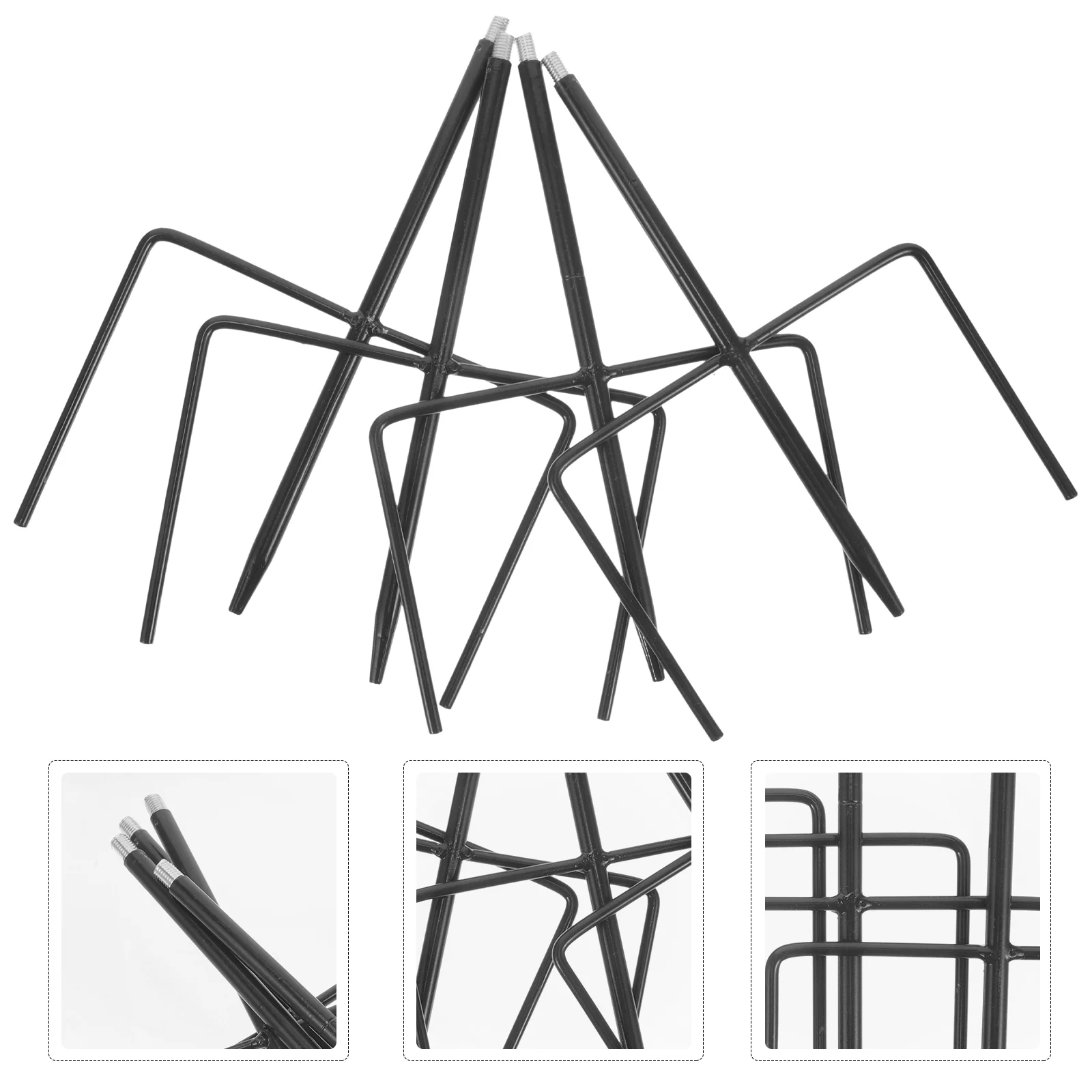 4 Pcs Shepherd Hook Ground Insert Stand for Bird Feeder Accessory Heavy-duty Deck Stake Tall Pole Holder Feeders
4 Pcs Shepherd Hook Ground Insert Stand for Bird Feeder Accessory Heavy-duty Deck Stake Tall Pole Holder Feeders