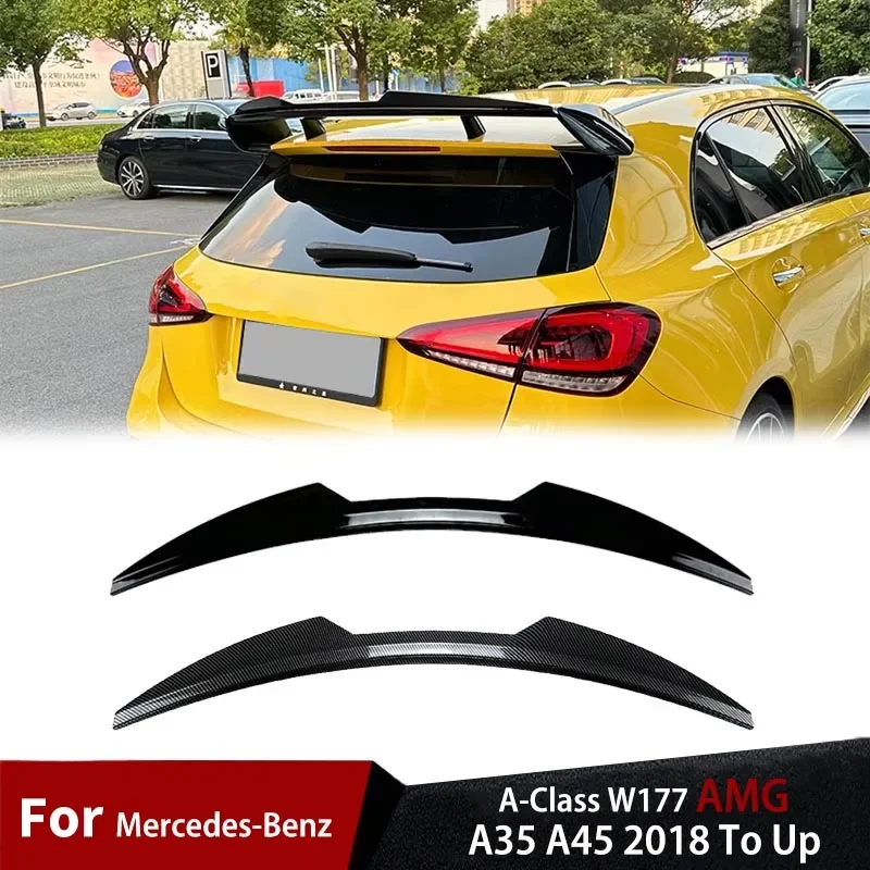 For Mercedes Benz A-Class W177 A35 A45 AMG Hatchback 2018 To Up Rear Trunk Roof Spoiler Wing Lip Tail Tailgate Spoilers Tuning
For Mercedes Benz A-Class W177 A35 A45 AMG Hatchback 2018 To Up Rear Trunk Roof Spoiler Wing Lip Tail Tailgate Spoilers Tuning