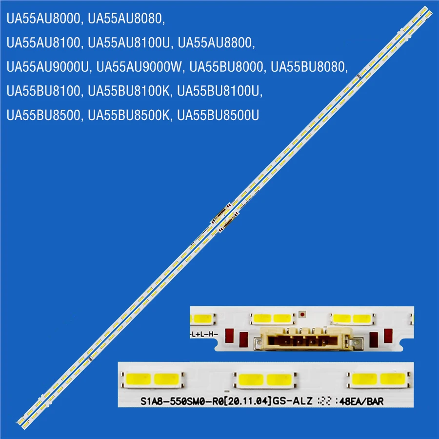 Полосы светодиодной подсветки для UE55AU9010U UE55BU8500U UE55BU8502K UE55BU8505K UE55BU8510K UE55BU8570U UE55BU8572U UE55CU8000K
Полосы светодиодной подсветки для UE55AU9010U UE55BU8500U UE55BU8502K UE55BU8505K UE55BU8510K UE55BU8570U UE55BU8572U UE55CU8000K