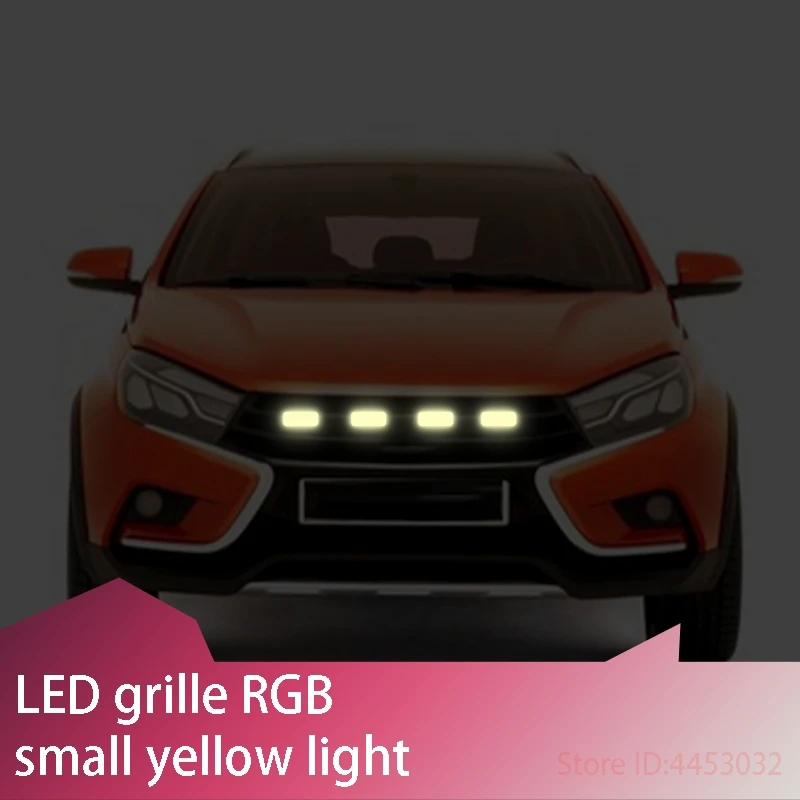 FOR Lada 2115 niva Vesta XRAY XCODE Car APP LED small yellow light decorative light grille refitted pickup haze warning light
FOR Lada 2115 niva Vesta XRAY XCODE Car APP LED small yellow light decorative light grille refitted pickup haze warning light