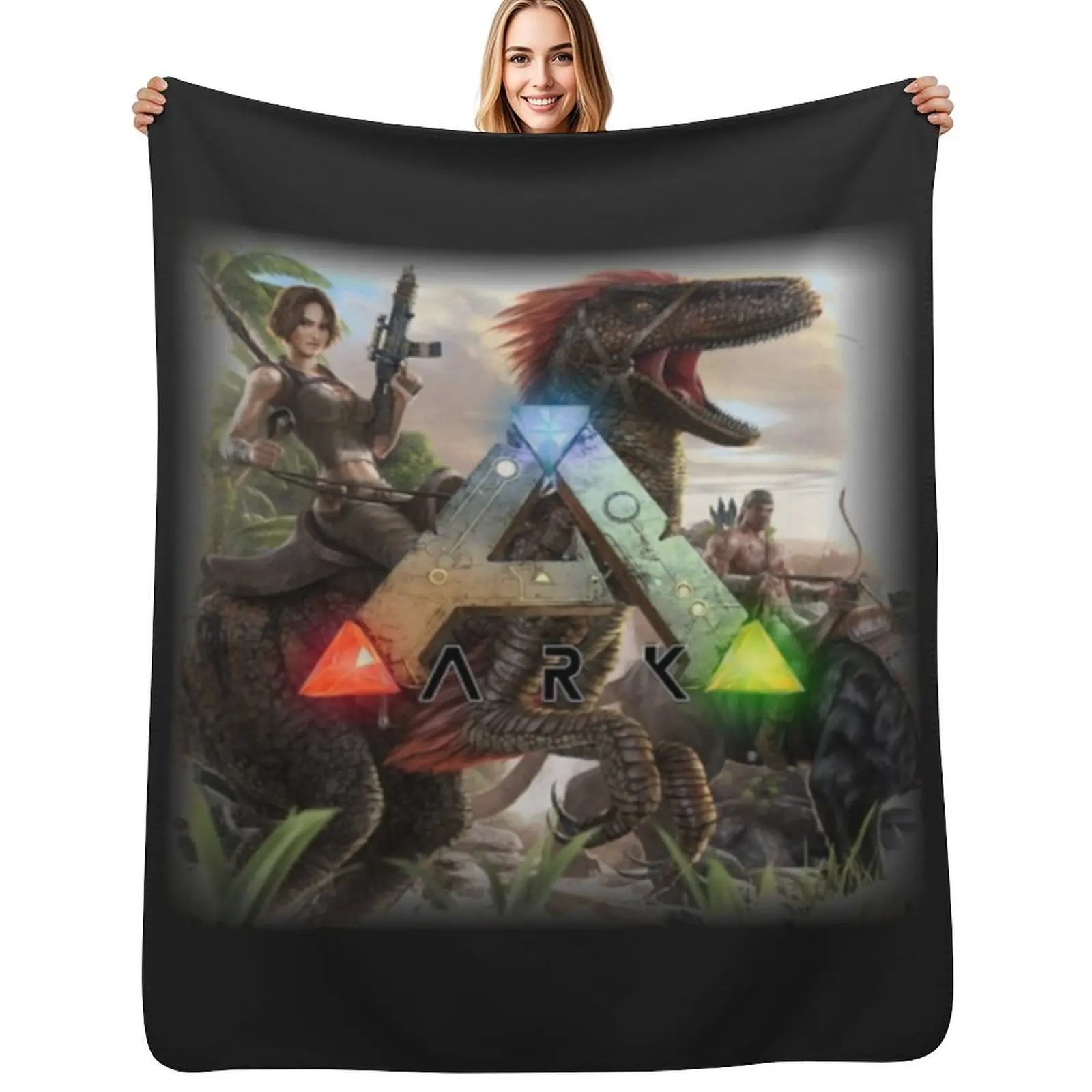 ark survival,game Throw Blanket Color Fast Cozy Throw Blanket
ark survival,game Throw Blanket Color Fast Cozy Throw Blanket