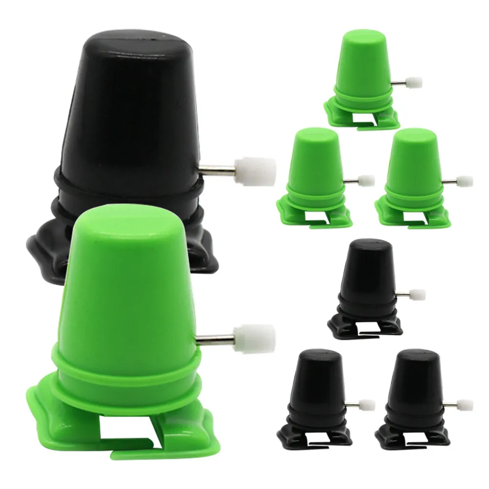 8Pcs Mini Clockwork Movement for Clay Craft DIY Projects Windup Mechanism Replacement Plastic Movement Small Rewinding Part