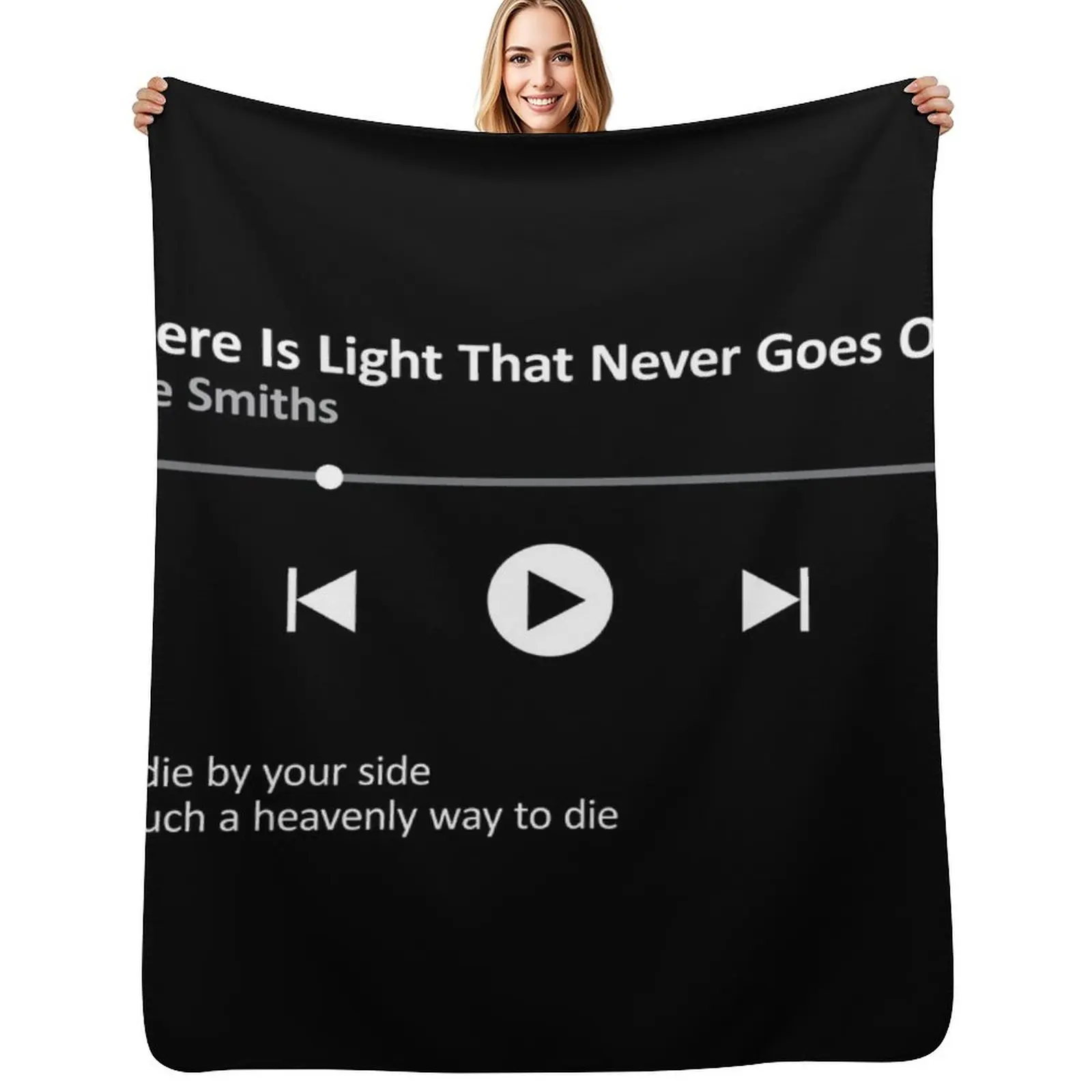 There Is A Light That Never Goes Streaming Throw Blanket Cozy Napping Blanket Gift for Mom Dad
There Is A Light That Never Goes Streaming Throw Blanket Cozy Napping Blanket Gift for Mom Dad