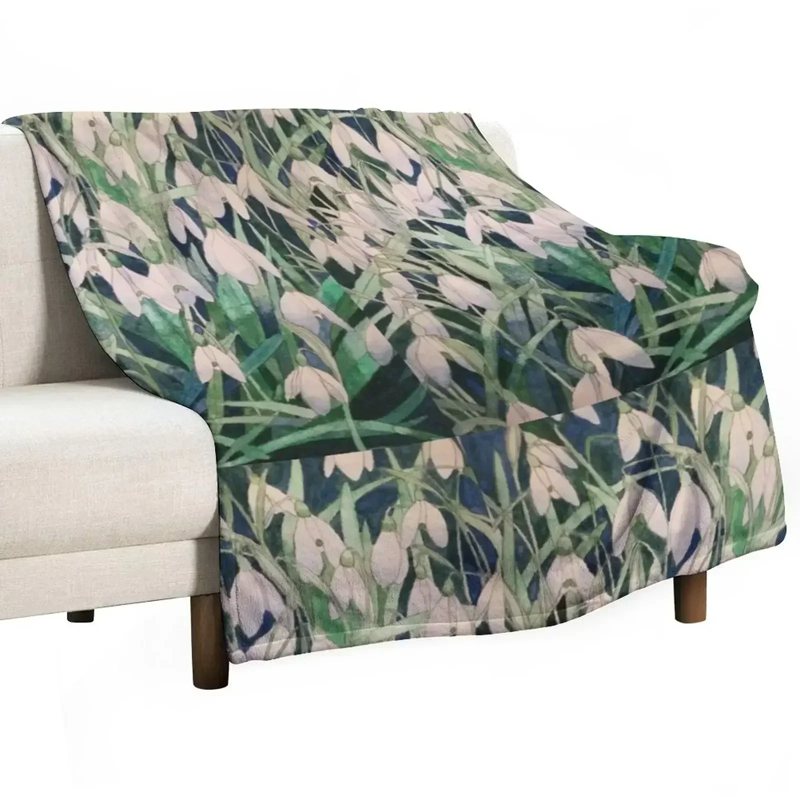 New Snowdrops watercolour painting Throw Blanket anime Flannel Fabric Moving Blankets
New Snowdrops watercolour painting Throw Blanket anime Flannel Fabric Moving Blankets