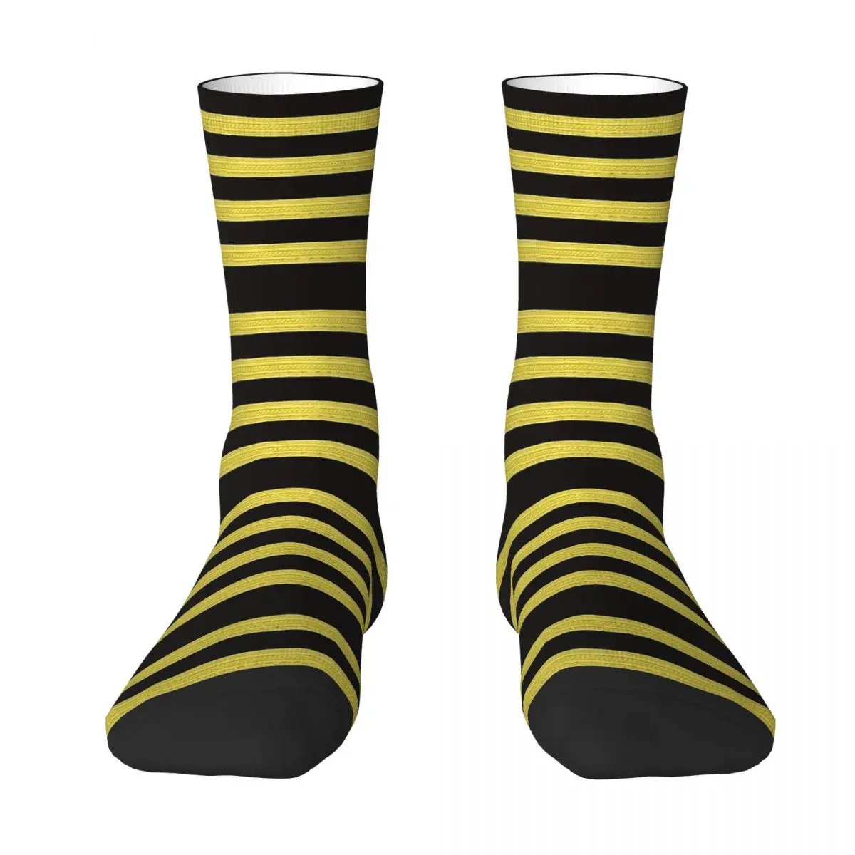 Captain Pilot Four Stripes Socks Harajuku High Quality Stockings All Season Long Socks for Man's Woman's Birthday Present
Captain Pilot Four Stripes Socks Harajuku High Quality Stockings All Season Long Socks for Man's Woman's Birthday Present