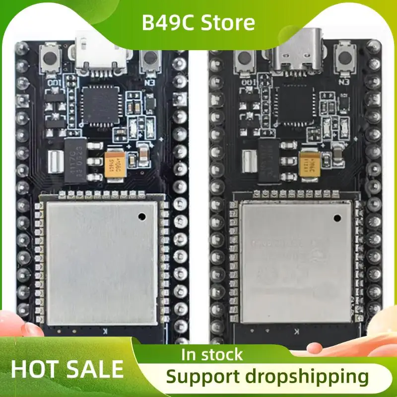 B49C Nodemcu-32S Плата разработки ESP32S Двухъядерный Wi-Fi и BLE ESP32 Iot Wireless
B49C Nodemcu-32S Плата разработки ESP32S Двухъядерный Wi-Fi и BLE ESP32 Iot Wireless