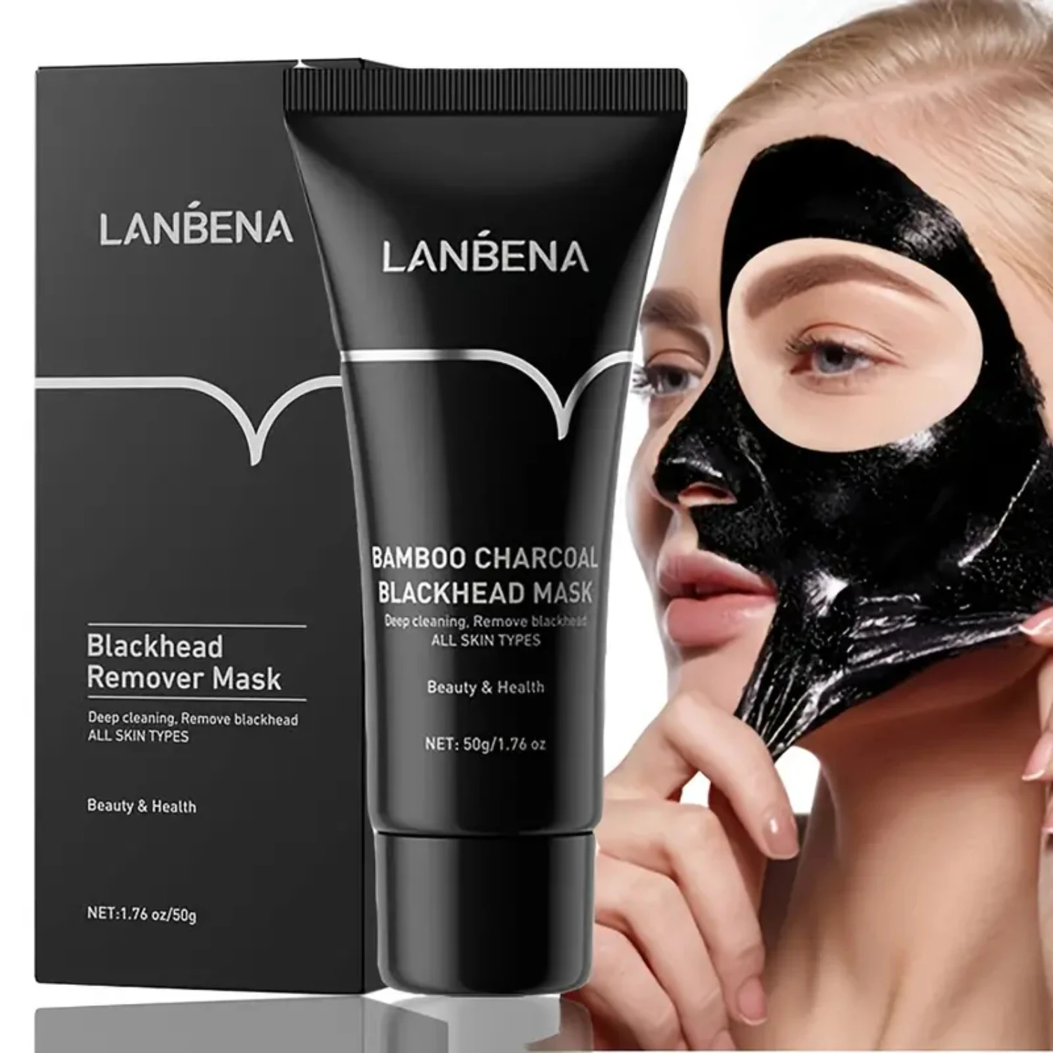Deep Cleansing Blackhead Remover Charcoal Face Mask - Purifying Peel Off Mask for Blackheads, Dirts, and Clogged Pores
Deep Cleansing Blackhead Remover Charcoal Face Mask - Purifying Peel Off Mask for Blackheads, Dirts, and Clogged Pores