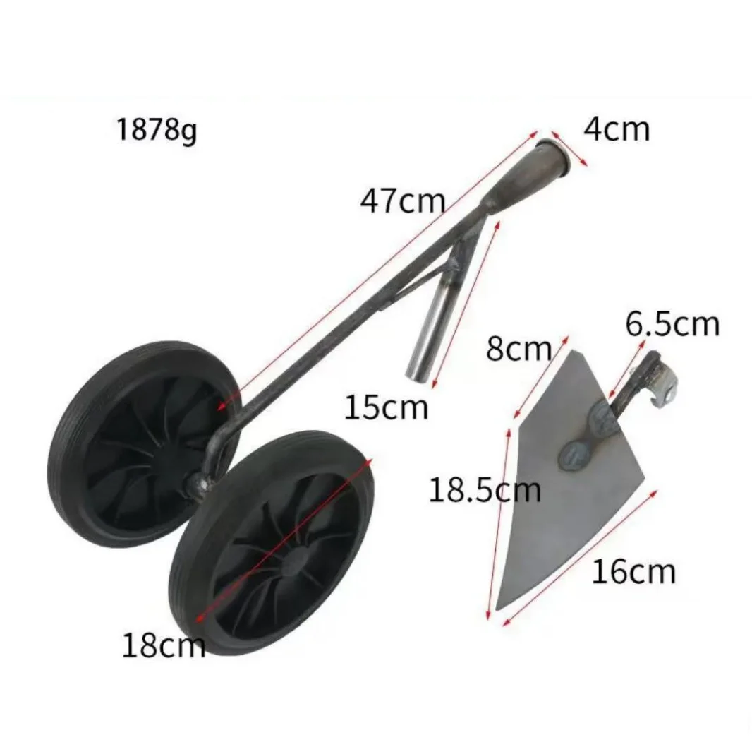 Labor Saving Double Wheel Hand Plow Agricultural Tool for Garden Weeding & Soil Loosening & Ridging
Labor Saving Double Wheel Hand Plow Agricultural Tool for Garden Weeding & Soil Loosening & Ridging