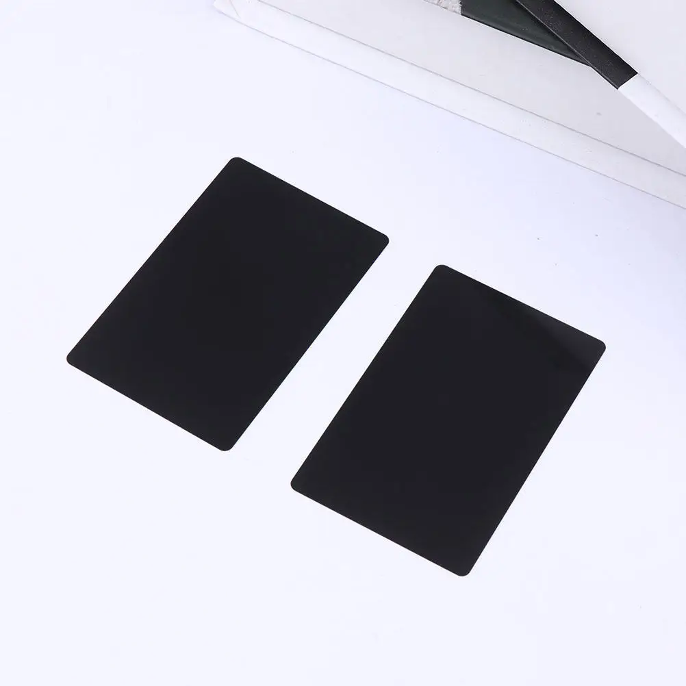 100Pcs Aluminum Metal Name Cards Blank Smooth Rounded Corners DIY Business Card Printing Sheets Aluminum Business Cards
100Pcs Aluminum Metal Name Cards Blank Smooth Rounded Corners DIY Business Card Printing Sheets Aluminum Business Cards