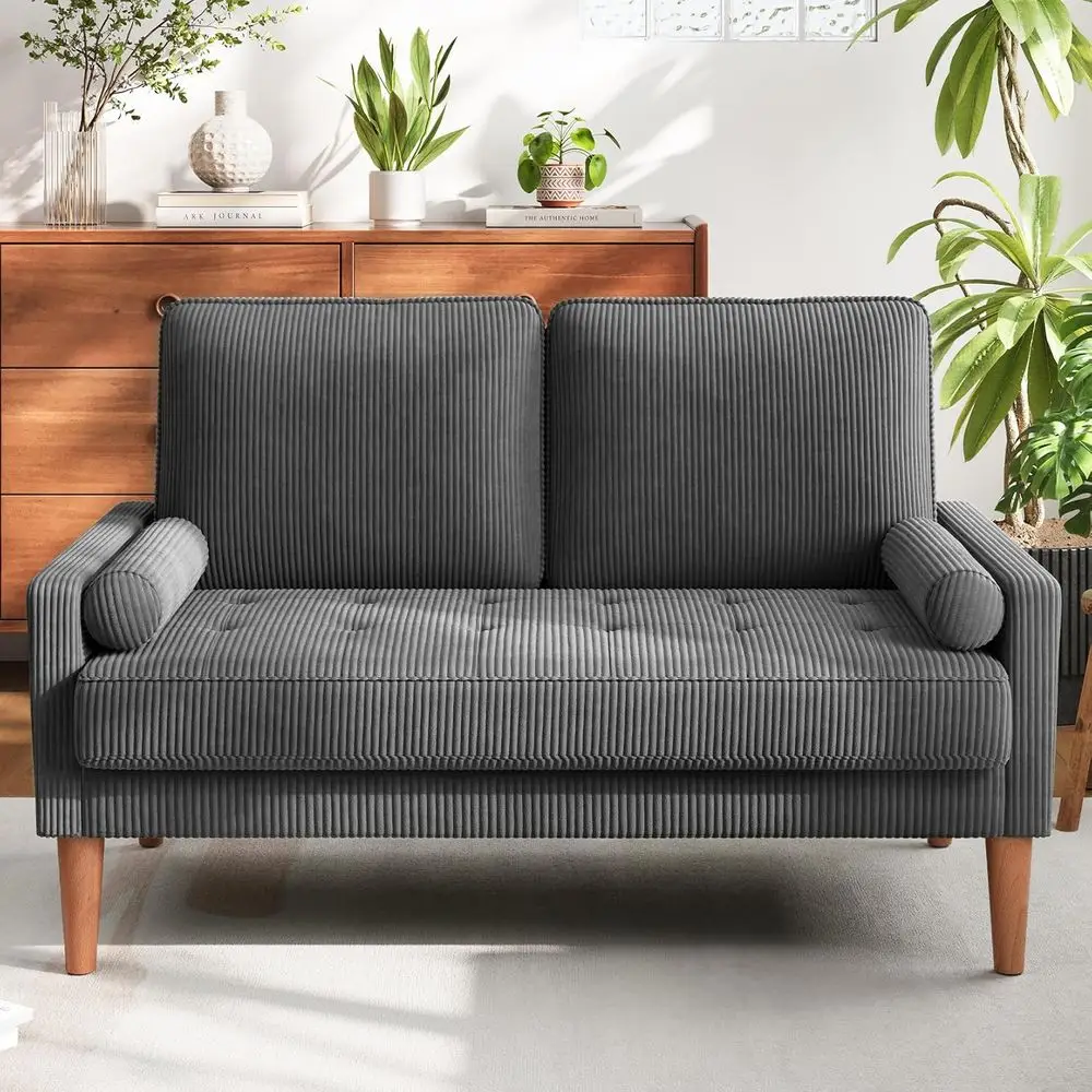Soa with Solid Wood Legs, Small Corduroy Couches or Small Spaces, Century ern Love Seat or Living Room, Bedroom, Easy A
Soa with Solid Wood Legs, Small Corduroy Couches or Small Spaces, Century ern Love Seat or Living Room, Bedroom, Easy A