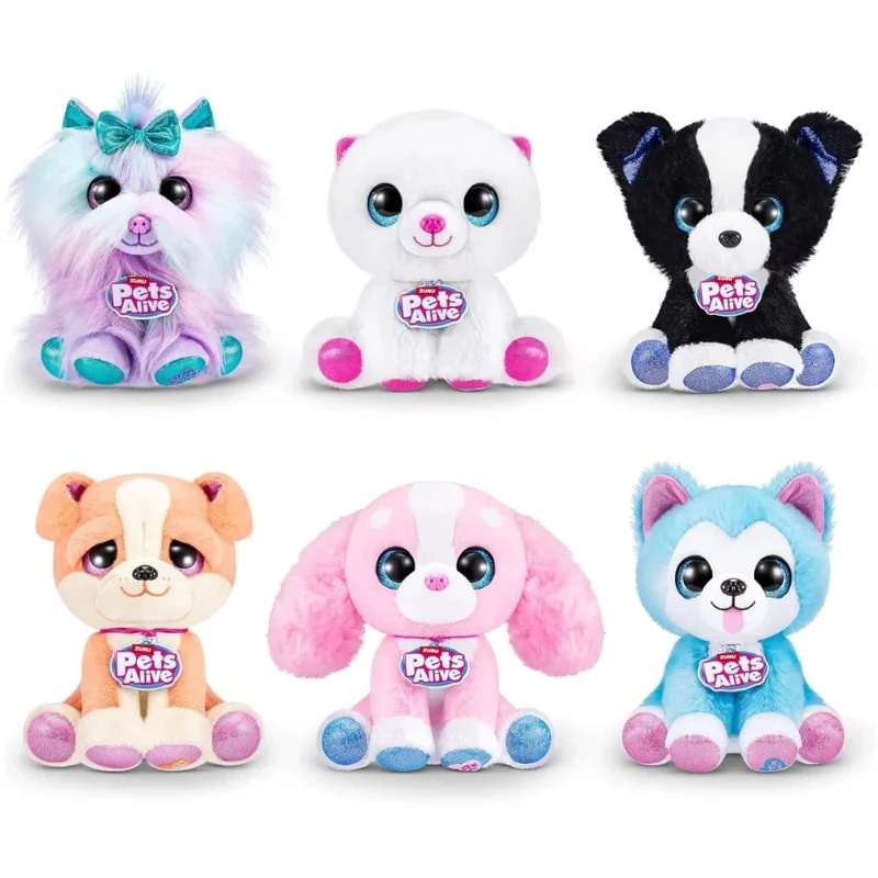 Zuru Pets Alive Puppy Rescue Surprise Interactive Plush Toy Blind Box Collectible Pet Doll Cute Gift Desktop Ornament
Zuru Pets Alive Puppy Rescue Surprise Interactive Plush Toy Blind Box Collectible Pet Doll Cute Gift Desktop Ornament
