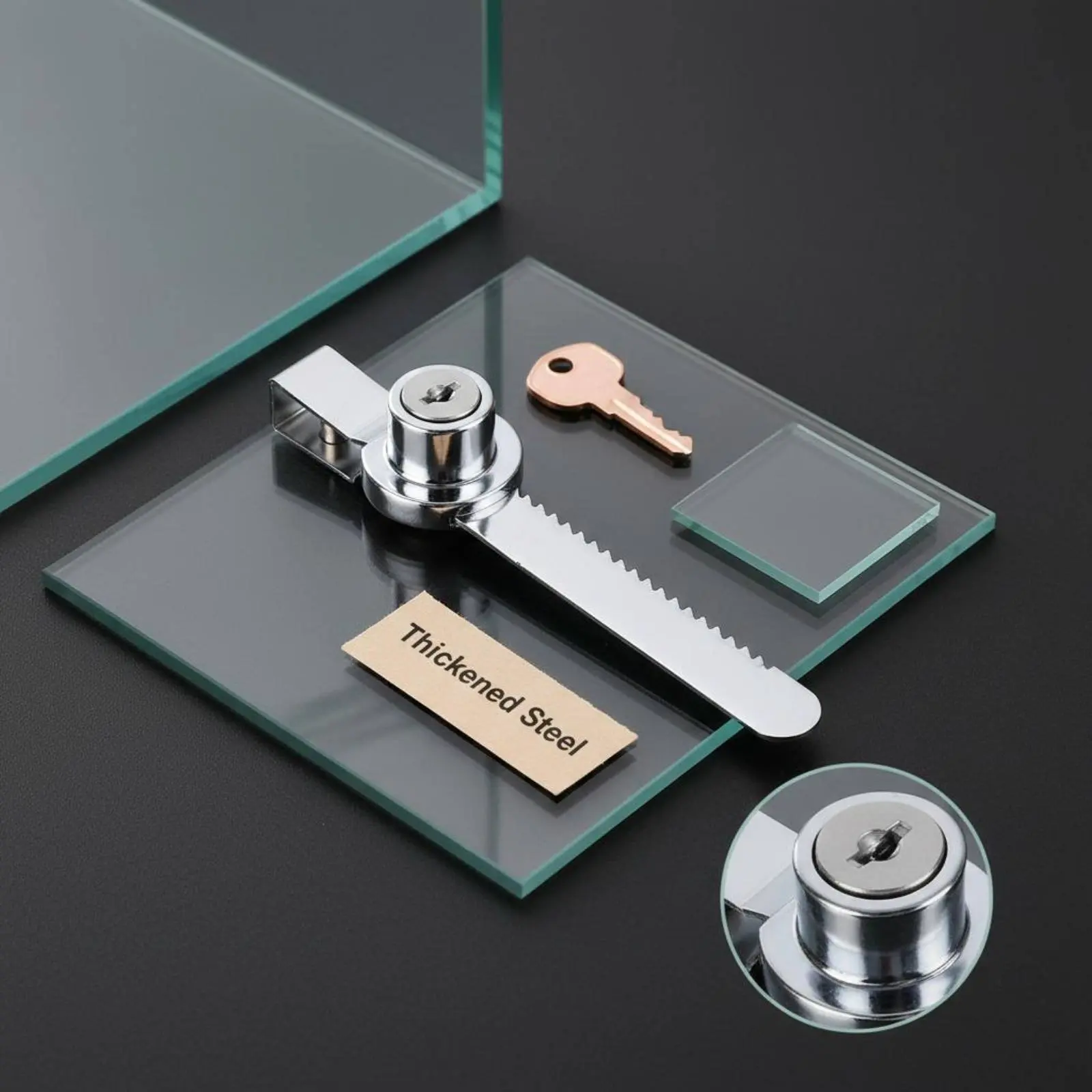 Sliding Glass Door Lock Thickened Sliding Glass Lock Security Hardware Anti-Theft Zinc Alloy for Cabinet, Shop
Sliding Glass Door Lock Thickened Sliding Glass Lock Security Hardware Anti-Theft Zinc Alloy for Cabinet, Shop