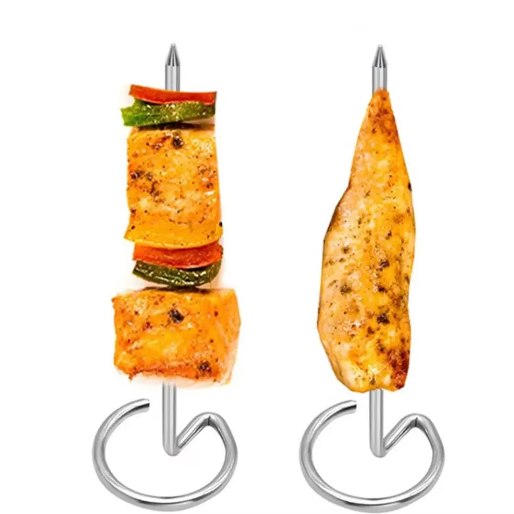 20 шт./упак. иглы для гриля из нержавеющей стали, вертикальный дизайн, универсальная стойка для гриля, многоразовые вертикальные шампуры для гриля, фритюрница
20 шт./упак. иглы для гриля из нержавеющей стали, вертикальный дизайн, универсальная стойка для гриля, многоразовые вертикальные шампуры для гриля, фритюрница