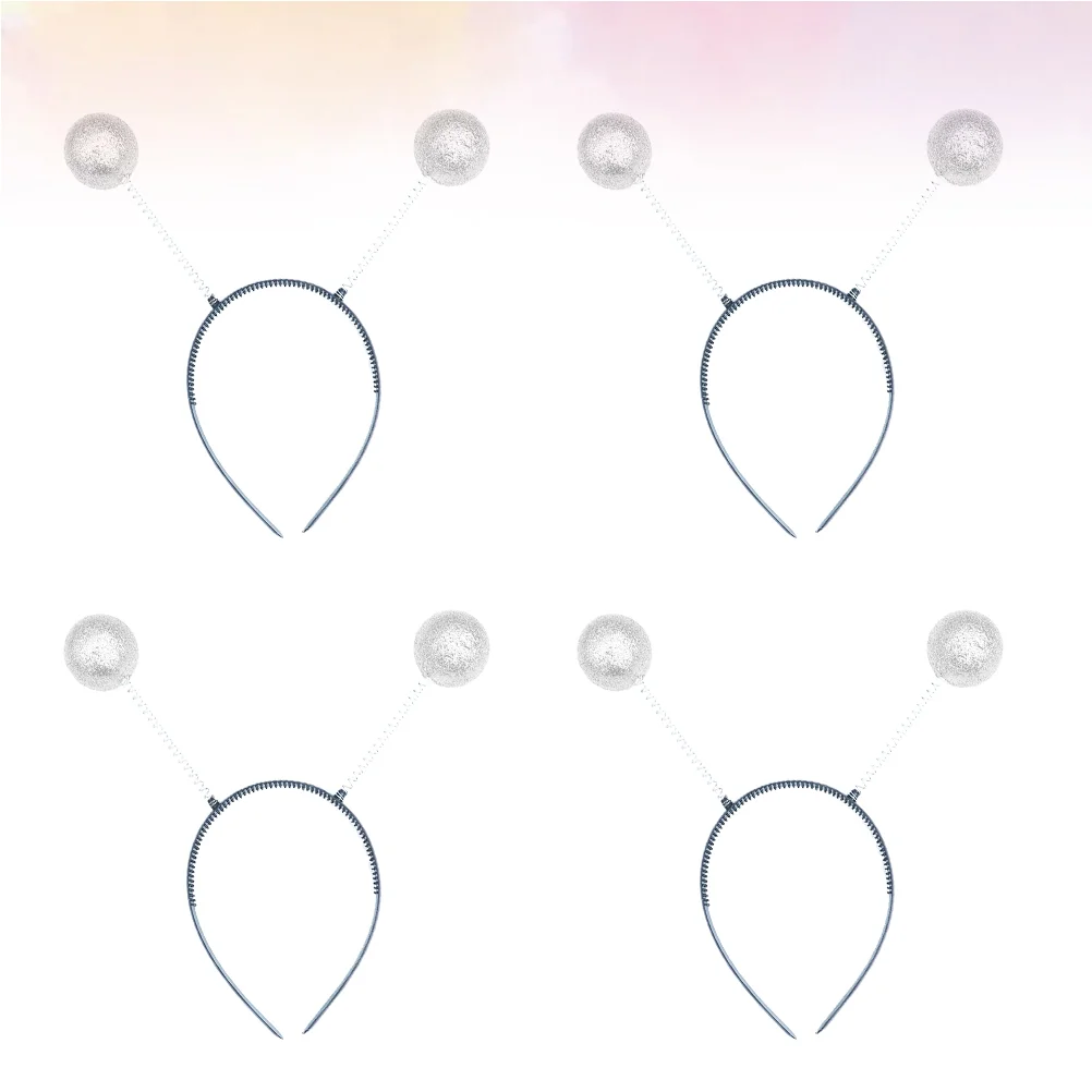 4pcs Birthday Ball Headdress Creative Spring Hair for Kids Girls (White) hair hoop party hair hoop party headwear
4pcs Birthday Ball Headdress Creative Spring Hair for Kids Girls (White) hair hoop party hair hoop party headwear